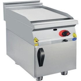 Resim CSA Karacasan 900 Seri 40 cm Dolaplı Elektrikli Düz Pleyt Izgara(40x90x85Cm) 