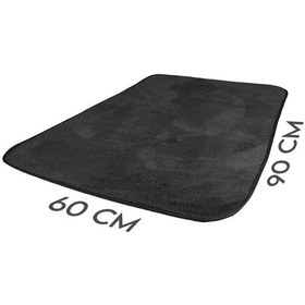 Resim Smartbee Kara Mikrofiber Oto Kurulama Havlusu 60X90Cm 500Gsm 