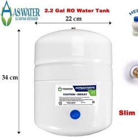 Resim Su Arıtma Cihazı Su Tankı Aw 2.2 Galon 8Lt Litre 