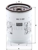 Resim MANN WK11022Z Yakit Filtresi Volvo Fh II Fm Fmx Ym / Renault Euro 6 K380 K520 Dti 11 13 Motorlar 21764964 (WK812135) 