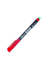 Resim Mikro Asetat Kalemi Permanent M Seri Kırmızı Mk 419 12 Adet Kırmızı 