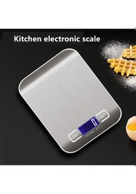 Resim Liangmei Dijital Mutfak Terazisi Led Ekran 10 Kg/1g Paslanmaz Diğer 