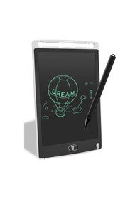 Resim Writing Tablet Lcd 8.5 Inç Dijital Kalemli Çizim Yazı Tahtası Grafik Not Yazma Eğitim Tableti Beyaz 