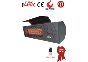 Resim Fornax (8 Kw)Doğalgazlı Seramik Radyant Isıtıcı CE Belgeli, GAZMER Onaylı, 2 Yıl Garantili 