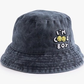 Resim Koton Pamuklu Nakış Detaylı Bucket Şapka Lacivert 5skb40012aa Lacivert 