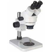 Resim Binoküler Stereo Zum Mikroskop Seti Endüstriyel Mikroskop 