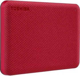 Resim Toshiba Canvio Advance 2.5" 2TB USB 3.2 Gen-1 Kırmızı (HDTCA20ER3AA) Taşınabilir Harici Sabit Disk 