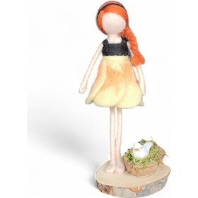 Resim Tatlı Anılar Keçe Bebek 