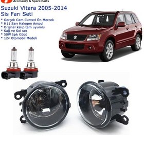 Resim Suzuki Vitara 2010 Sis Farı Set Oem: 8200074008 