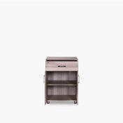 Resim Çok Amaçlı Set Altı Dolap Somon 60x60 Cm Hard Parlak Suntalem El 