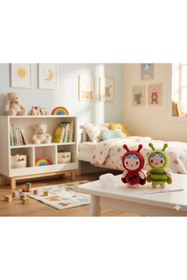 Resim ZUMRANKA HELLO ADORABLE 2'li Amigurumi Örgü Kiti Başlangıç Seti Kendin Yap Tasarım 