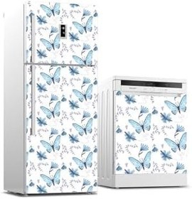 Resim Buzdolabı Ve Bulaşık Makinesi Takım Sticker 0062 