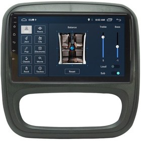 Resim Renault Trafic Android Carplay Navigasyon Multimedya Ekran Teyp 2gb Ram + 32gb Hdd 