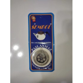 Resim Sembol Paslanmaz Takmatik Çay Süzgeçi 3 Adet 