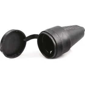 Resim Kauçuk Topraklı Dişi Fiş 