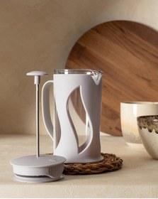 Resim Madame Coco Berthe French Press - Soft Gri - 500 Ml Frpr0000000001 500 Ml-soft Gri 