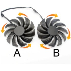 Resim OEM Gigabyte 1070ti Ekran Kartı Fanı A Ve B Tipi 