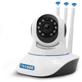 Resim yoosee Kamera 1080p Full Hd 2 Mp Hareketli Kamera Gece Görüşlü Beyaz 