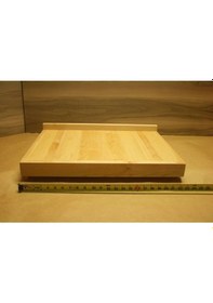 Resim Ahşap Tezgâh Üstü Büyük Boy Kesme Tahtası 50x40 Ahşap 