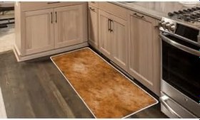 Resim Colorix Carpet Kaymaz Taban Tezgah Önü Mutfak Paspası 75x150 cm No: 673 