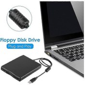 Resim Windows 7 8 200 İçin Harici 3,5 İnç Usb Disket Okuyucu Sürücüsü, 1,44 Mb Fdd Siyah 