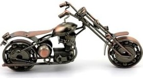 Resim El Yapımı Metal Motor Motosiklet Heykeli, Büyük Boy, Ofis ve Ev Hediyesi 