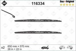 Resim SILECEK SUPURGESI 650/560mm SWF BMW E39 