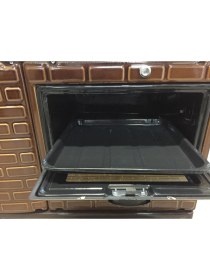 Resim Eroğlu Kuzine Soba Uyuyan Soba Kömür Sobası Odun Sobası Döküm Soba Fırınlı Soba 