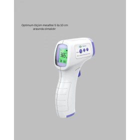 Resim MiraLive LCD Ekran Temassız Ateş Ölçer 