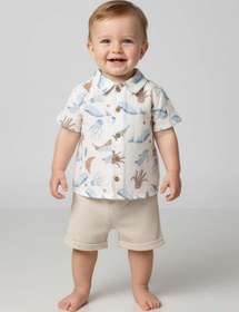 Resim Bipbaby Bebek Takım 7007 Ekru/bej 