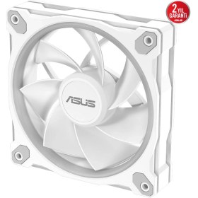 Resim Asus Prıme Mr120 Reverse 120mm Argb Beyaz Kasa Fanı Azaz0asu0017 