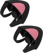 Resim jojofuny 1çift Sevimli Kedi Kulaklı Kulaklık Süsleme Aksesuarları Headset Dekorasyonları Oyun Ve Çalışma İçin Uygun Süreli Kullanım Için Dayanıklı Minimalist Tasarım Fikri 