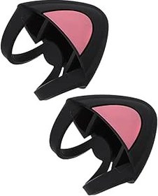 Resim jojofuny 1çift Sevimli Kedi Kulaklı Kulaklık Süsleme Aksesuarları Headset Dekorasyonları Oyun Ve Çalışma İçin Uygun Süreli Kullanım Için Dayanıklı Minimalist Tasarım Fikri 