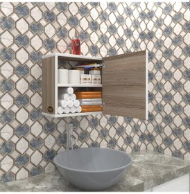 Resim Zkenzlife Banyo Ecza Dolabı Susanin Crd 39 39 20 Mutfak M Kapaklı Arkalıksız Çok Renkli 