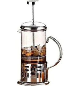 Resim French Press 350 Ml Metal Altın 