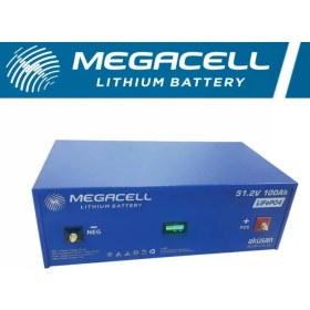 Resim Megacell 48 V Volt 100A Amber Lifepo4 Akü 