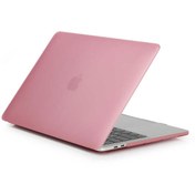 Resim Macbook 14.2' 2021 A2242 Sert Koruma Kapağı Mat Hava Kanallı Msofty 