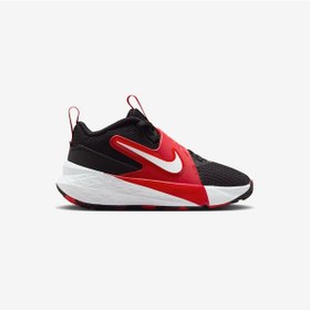 Resim Nike Team Hustle D 12 Erkek Günlük Spor Ayakkabı Hf6280-001 Siyah - Kırmızı 