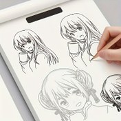 Resim Başlangıç Seviyesi için Anime Karakter Çizim Kitabı - İzleme ve Pratik İçin 48 Sayfa Basit El Yapımı Kontürler 