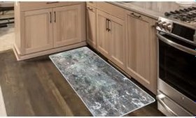 Resim Colorix Carpet Kaymaz Taban Tezgah Önü Mutfak Paspası 75x150 Cm No: 140 