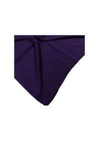Resim Mim Eşarp Mısırlı Eşarpları Queen Krep Düz Renk Eşarp 140x140 Cm Mor 