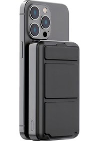 Resim Buff BP13 10000 Mah Magsafe Dijital Göstergeli Standlı Powerbank 