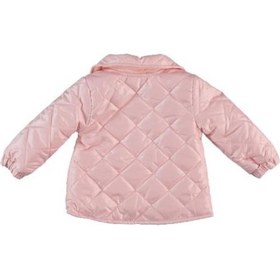 Resim Monaroza Kız Bebek Yaka Detaylı Pembe Bebek Mont 22-545 001 