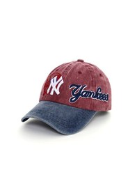 Resim Berellini Ny Yankees Yıkamalı Şapka Special Desıgn Bordo - Lacivert 