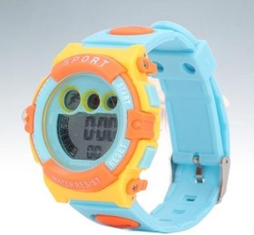 Resim Çocuk Dijital Saati, Spor Için 4-15 Yaş arası 12/24 Saat Su Geçirmez Çocuk Kol Saati 