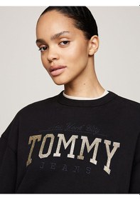 Resim Tommy Hilfiger Tjw Nw Bxy Glıtter Varsıty Crew 