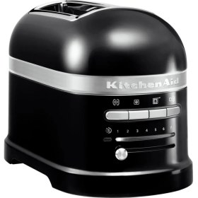 Resim Kitchenaid Artisan 2 Dilim Ekmek Kızartma Makinesi 5KMT2204 Onyx Black-EOB 