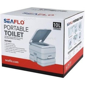 Resim Seaflo Portatif Tuvalet 10 Litre - Taşınabilir Tuvalet Sfpt-10-01 