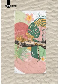 Resim Marte Home Sanixol - Baskılı Plaj Havlusu Renkli 