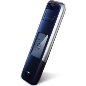 Resim Xiyu Shop Gümüş Tarzı Dijital Ekranlı Yeni Taşınabilir Temassız Alkol Nefes Test Cihazı USB Şarj Edilebilir Alkol Ölçüm Cihazı Yüksek Doğruluk (Yurt Dışından) 